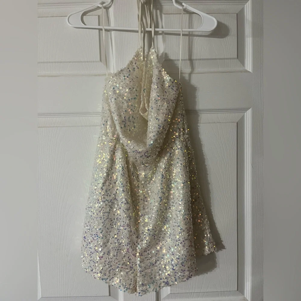 Lane 201 Boutique Medium Sparkly Romper - Picture 2 of 4
